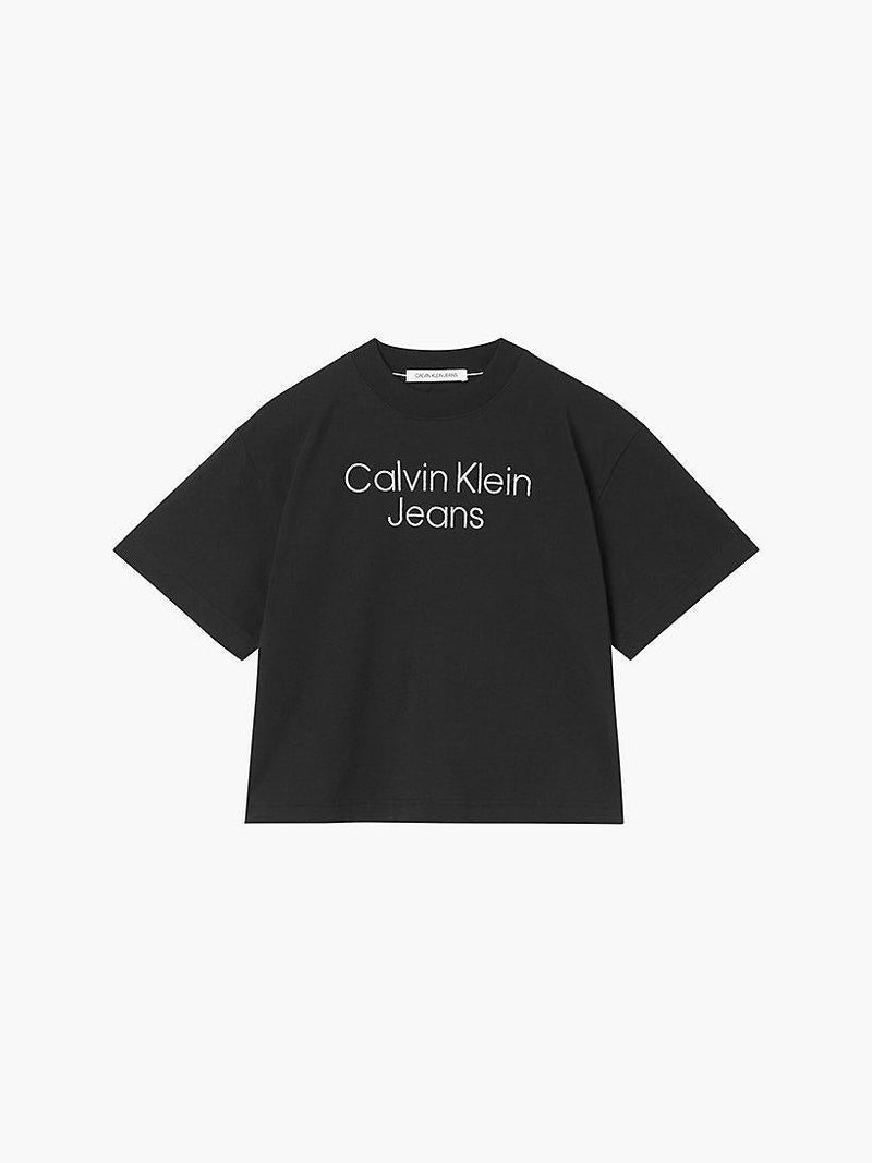 CALVIN KLEINCalvin Klein T Shirt Donna Embroidery Loose - Sport One store 🇮🇹