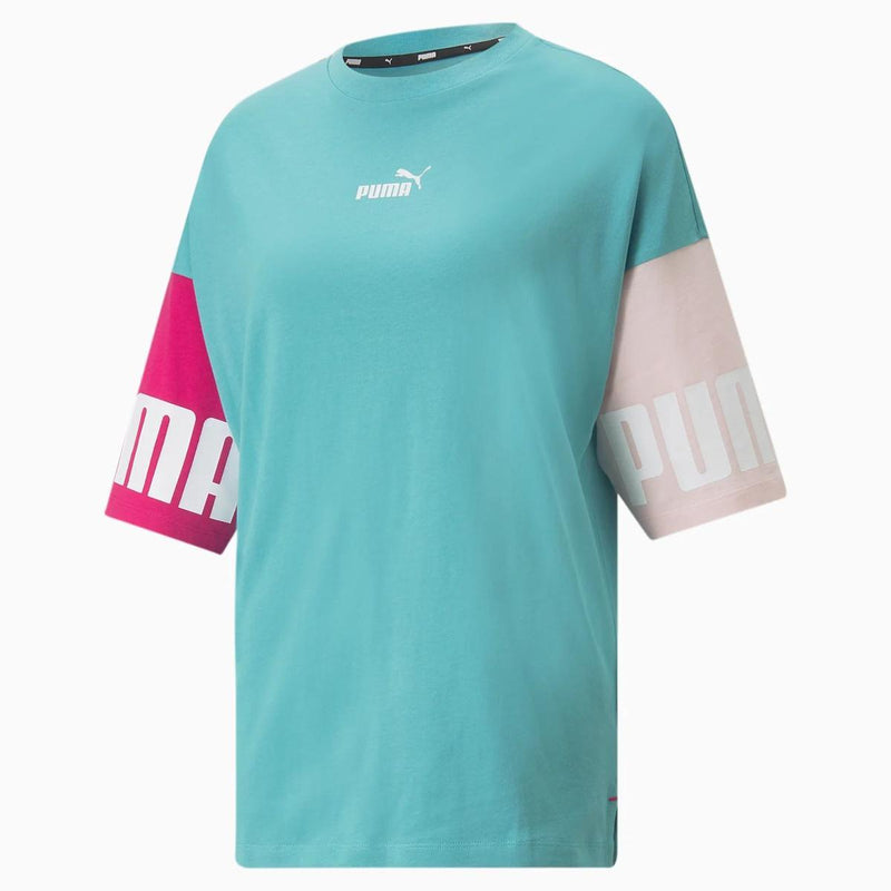 PUMAPuma T-Shirt Donna Puma Power Colorblock - Sport One store 🇮🇹