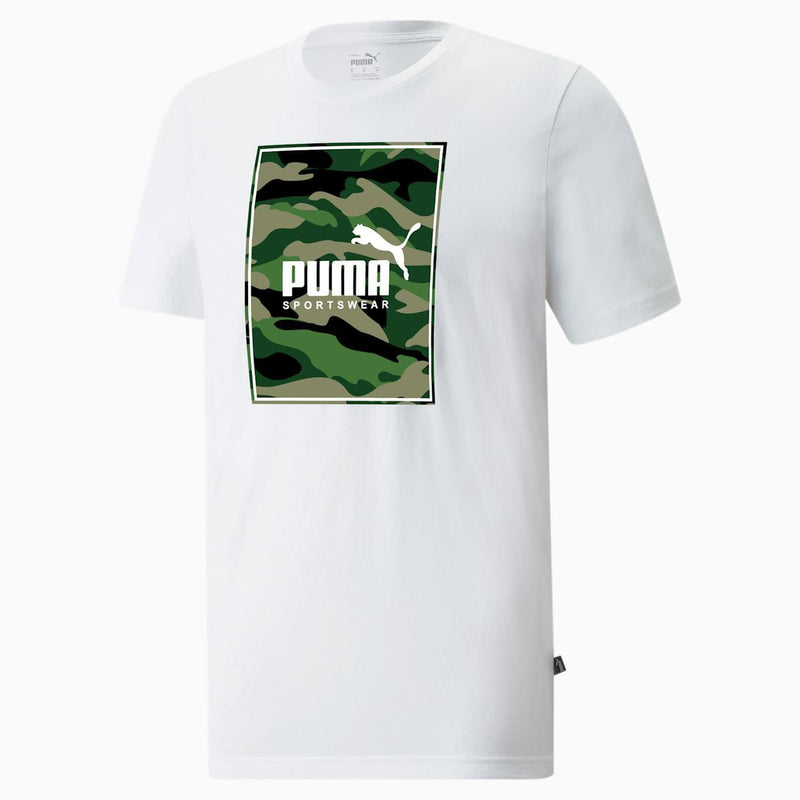 PUMAPuma T-Shirt Uomo Box Logo Camo Tee - Sport One store 🇮🇹