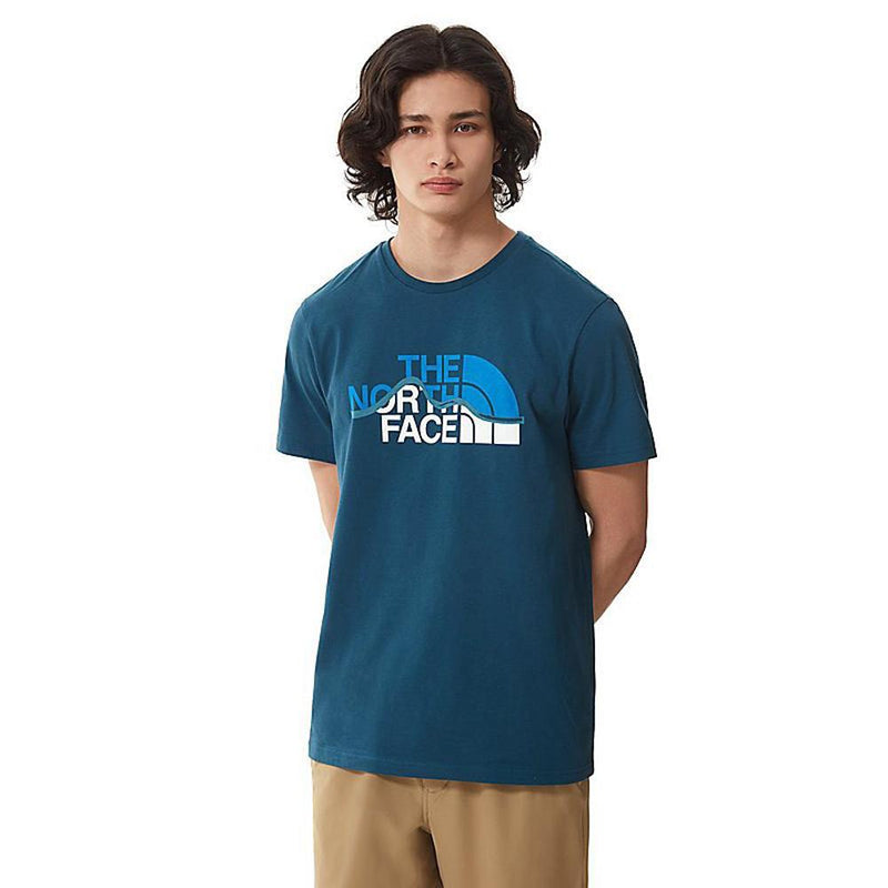 THE NORTH FACEThe North Face T Shirt Uomo M Ss Mountain Line - Sport One store 🇮🇹
